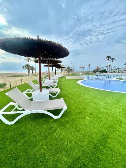 Espacio2,1A Linea,Jacuzzi,Piscina Cullera Exterior photo